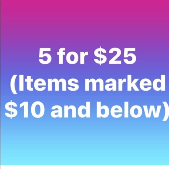 5 for $15 or 5 for $25 SALE - Picture 2 of 8